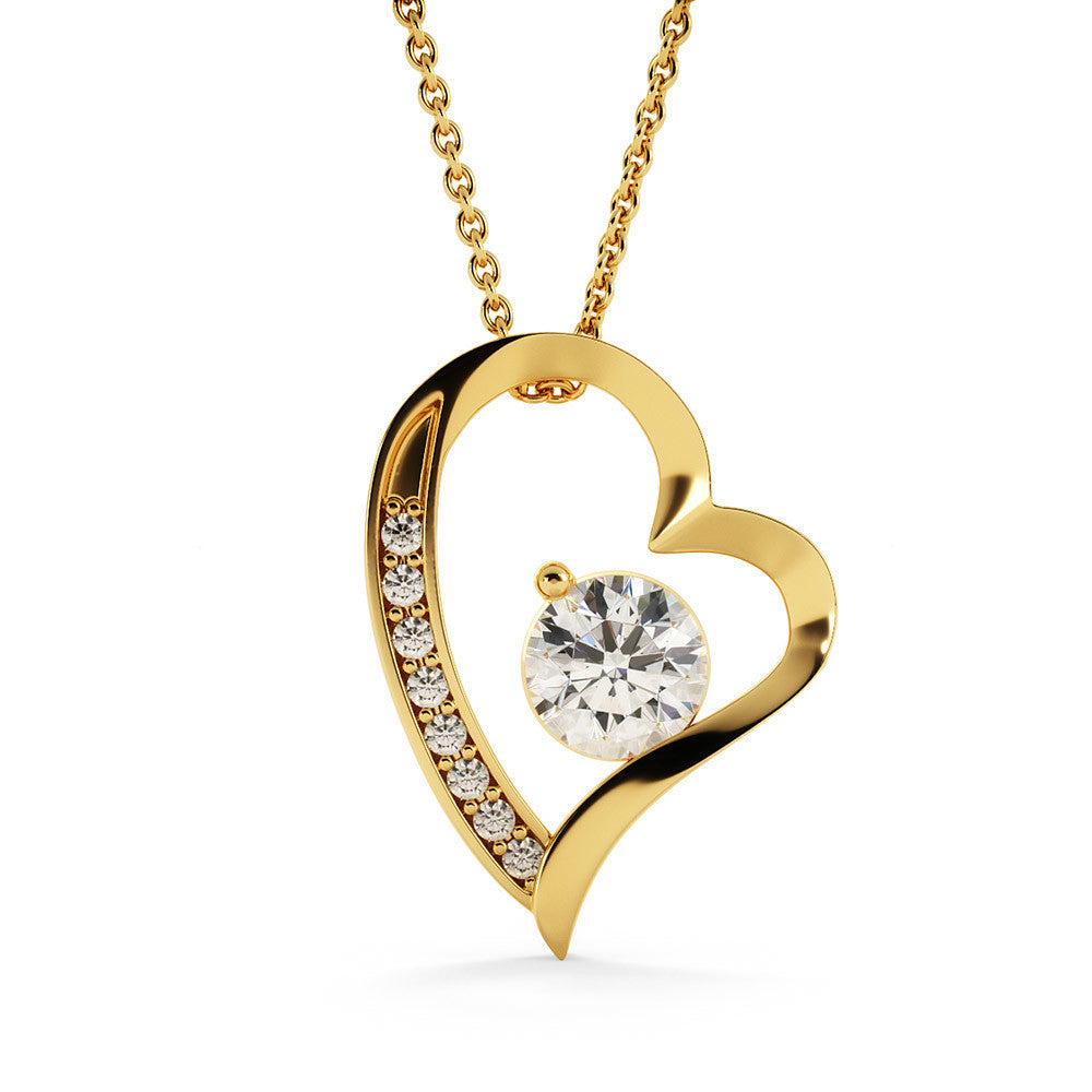 To My Daughter Love Mum Forever Love Necklace